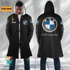 BMW Motorrad Custom Name New Edition Hooded Overcoat