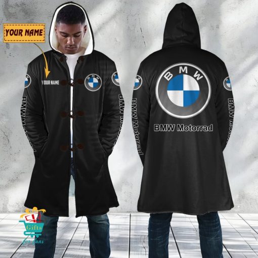 BMW Motorrad Custom Name New Edition Hooded Overcoat