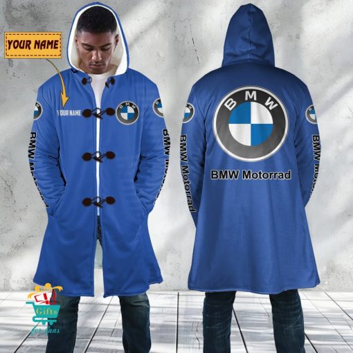 BMW Motorrad Custom Name New Edition Hooded Overcoat