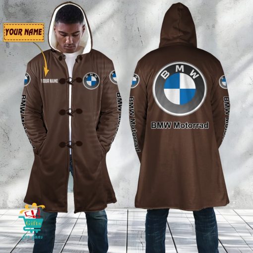 BMW Motorrad Custom Name New Edition Hooded Overcoat
