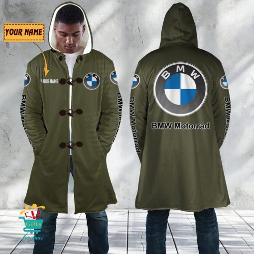BMW Motorrad Custom Name New Edition Hooded Overcoat