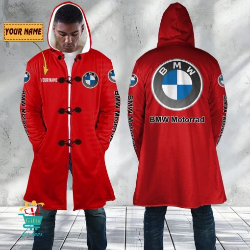BMW Motorrad Custom Name New Edition Hooded Overcoat