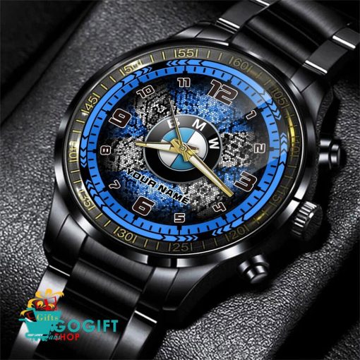 BMW Motorrad Custom Name Steel Watch