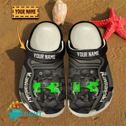 Kawasaki Custom Name Fan Edition BW Crocs