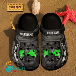 Kawasaki Custom Name Fan Edition BW Crocs