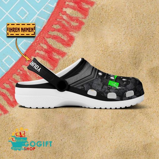 Kawasaki Custom Name Fan Edition BW Crocs