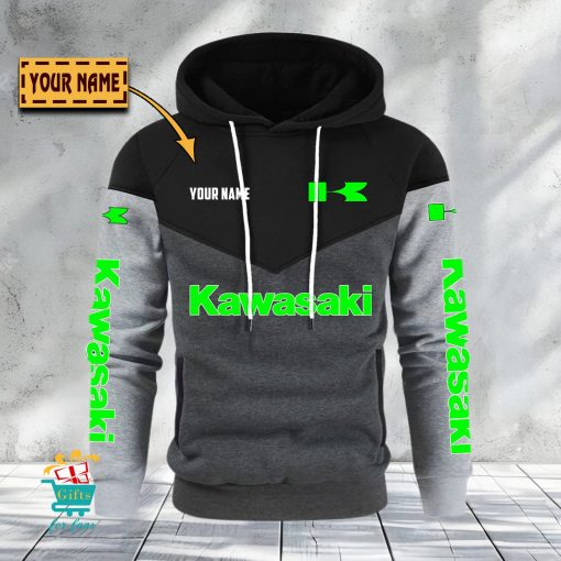 Kawasaki Custom Name New Edition Cozy Hoodie