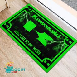 Kawasaki Custom Name Rubber Doormat