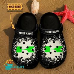 Kawasaki Custom Name Special Edition BW Crocs