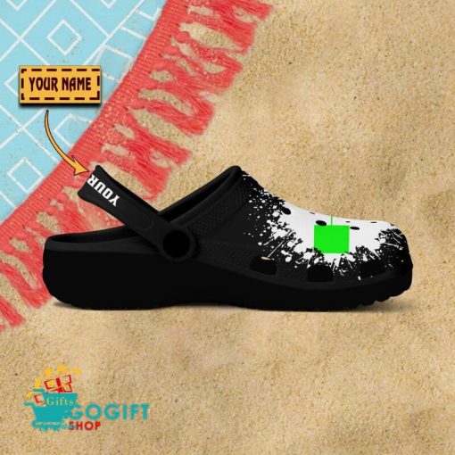 Kawasaki Custom Name Special Edition BW Crocs