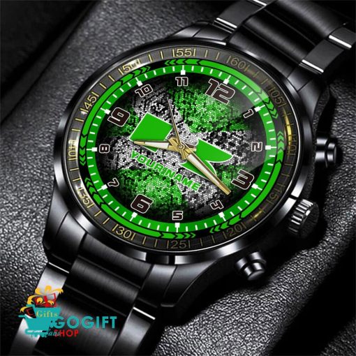 Kawasaki Custom Name Steel Watch