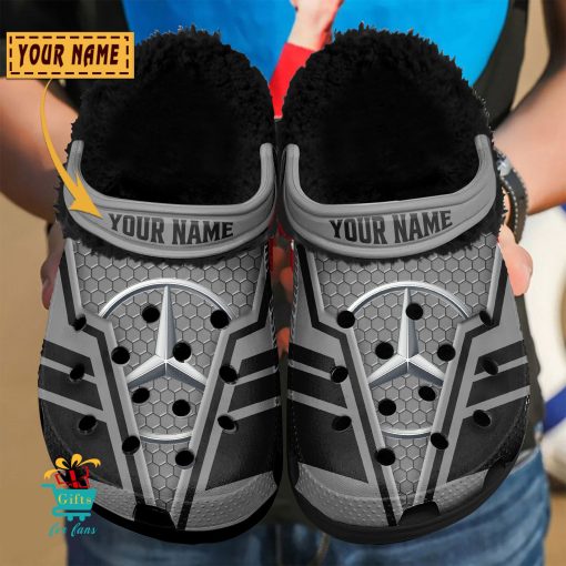 Mercedes-AMG Custom Name Limited Edition BW Fleece Crocs