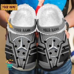 Mercedes-AMG Custom Name Limited Edition BW Fleece Crocs