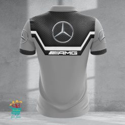 Mercedes-AMG Custom Name New Design Zipper Polo Shirt