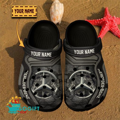 Mercedes-Benz Custom Name Fan Edition BW Crocs