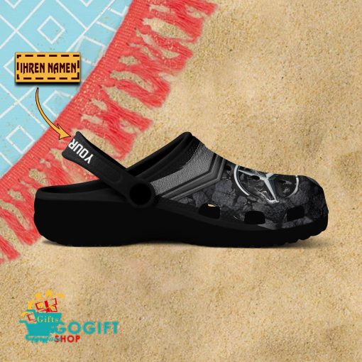 Mercedes-Benz Custom Name Fan Edition BW Crocs