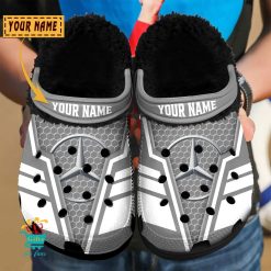 Mercedes-Benz Custom Name Limited Edition BW Fleece Crocs
