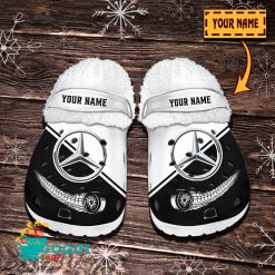 Mercedes-Benz Custom Name New Edition BW Fleece Crocs