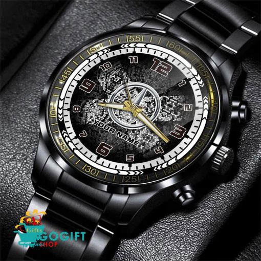 Mercedes-Benz Custom Name Steel Watch