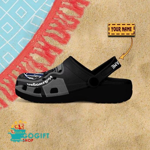 Volkswagen Custom Name Fan Edition BW Crocs