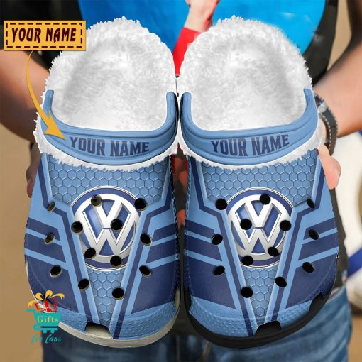 Volkswagen Custom Name Limited Edition BW Fleece Crocs