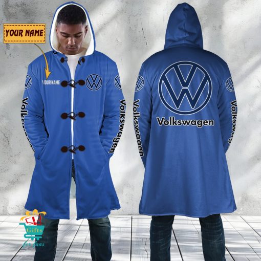 Volkswagen Custom Name New Edition Hooded Overcoat