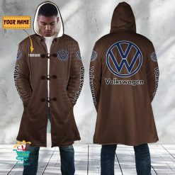 Volkswagen Custom Name New Edition Hooded Overcoat
