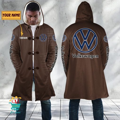 Volkswagen Custom Name New Edition Hooded Overcoat