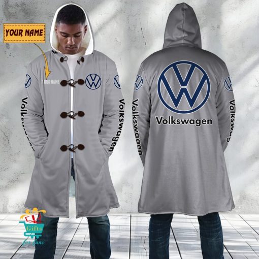Volkswagen Custom Name New Edition Hooded Overcoat