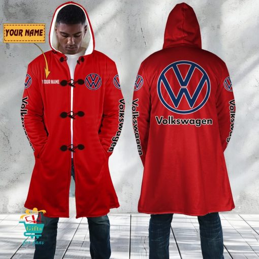 Volkswagen Custom Name New Edition Hooded Overcoat