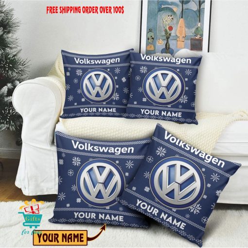 Volkswagen Custom Name Special Edition Square Pillow Case