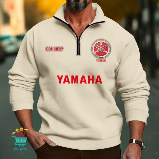 Yamaha Custom Name New Edition Zipper Sweatshirt