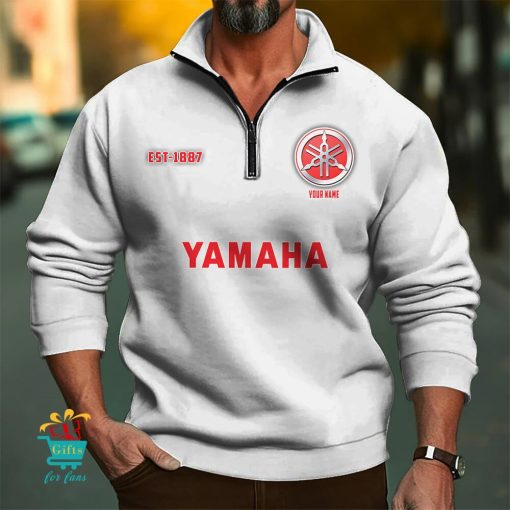 Yamaha Custom Name New Edition Zipper Sweatshirt