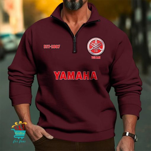 Yamaha Custom Name New Edition Zipper Sweatshirt