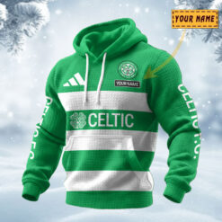 Celtic FC – Waffle Pullover Hoodie Special Edition with Custom Name