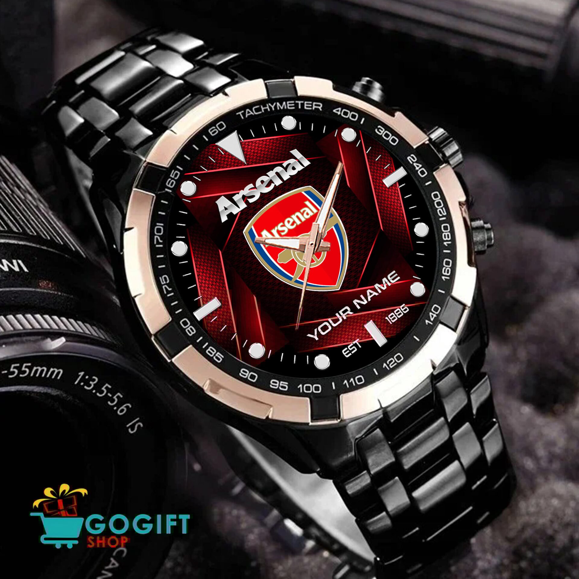 Arsenal FC – Aurora Watch Special Edition with Custom Name Arsenal FC – Aurora Watch Special Edition with Custom Name