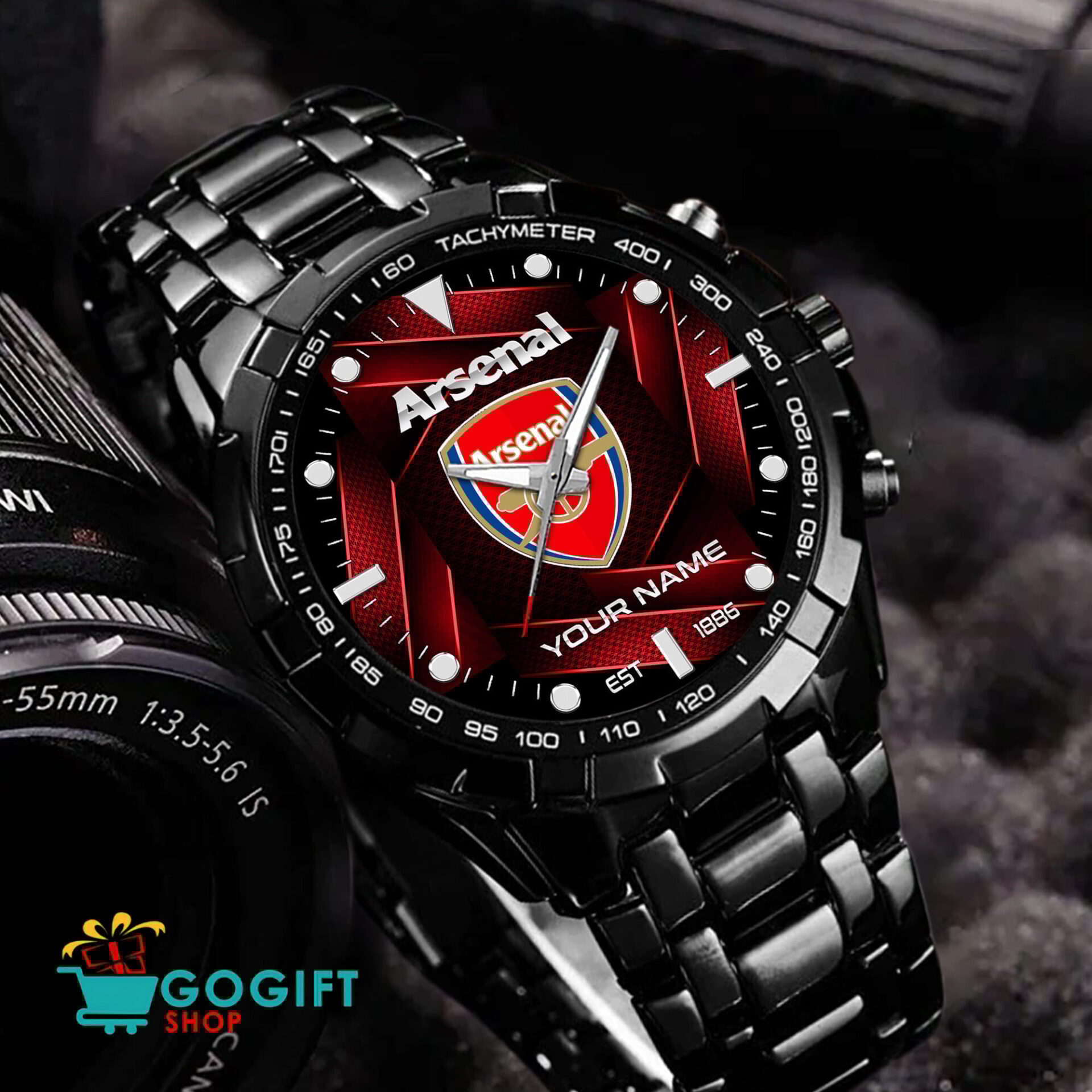 Arsenal FC – Aurora Watch Special Edition with Custom Name Arsenal FC – Aurora Watch Special Edition with Custom Name