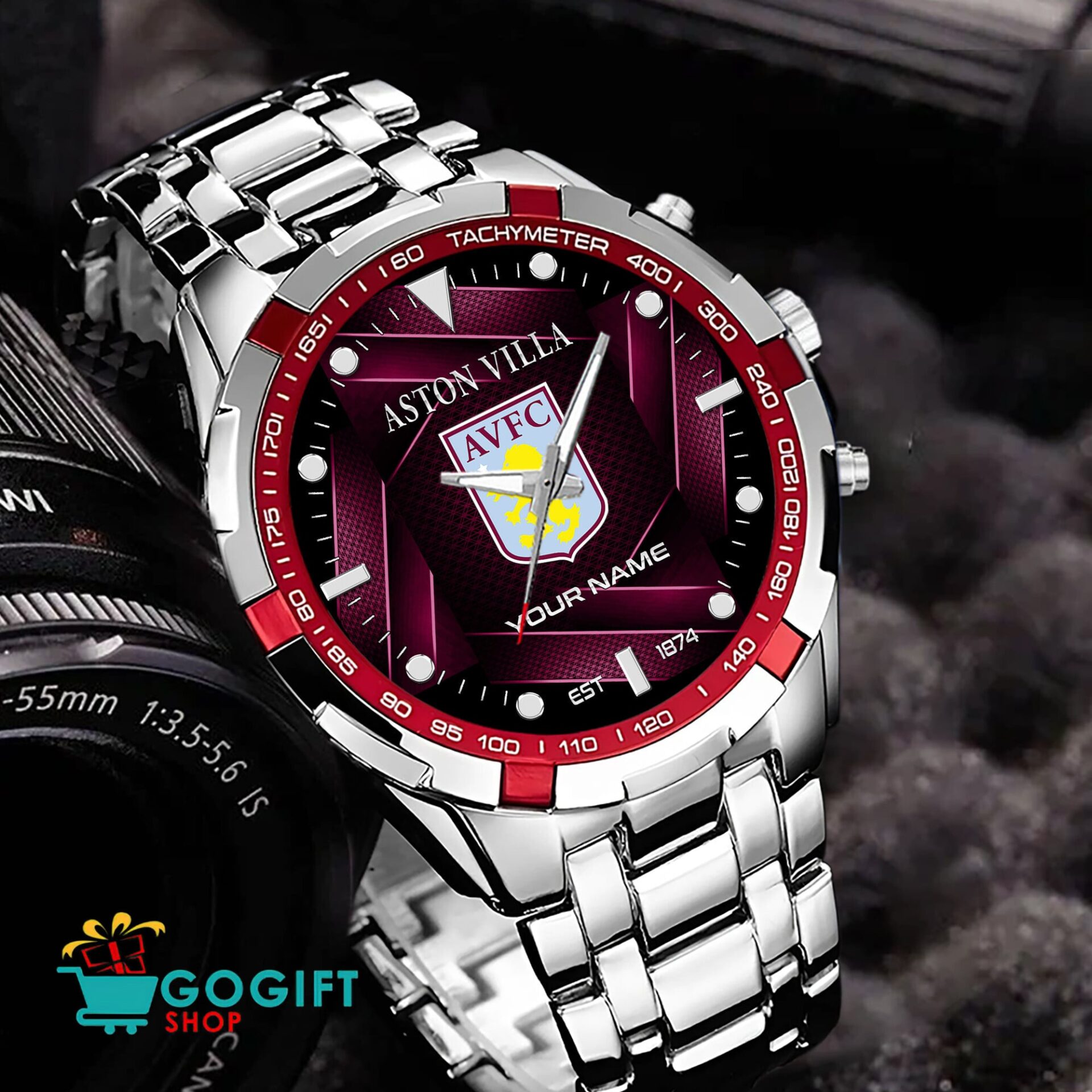 Aston Villa FC – Aurora Watch Special Edition with Custom Name Aston Villa FC – Aurora Watch Special Edition with Custom Name