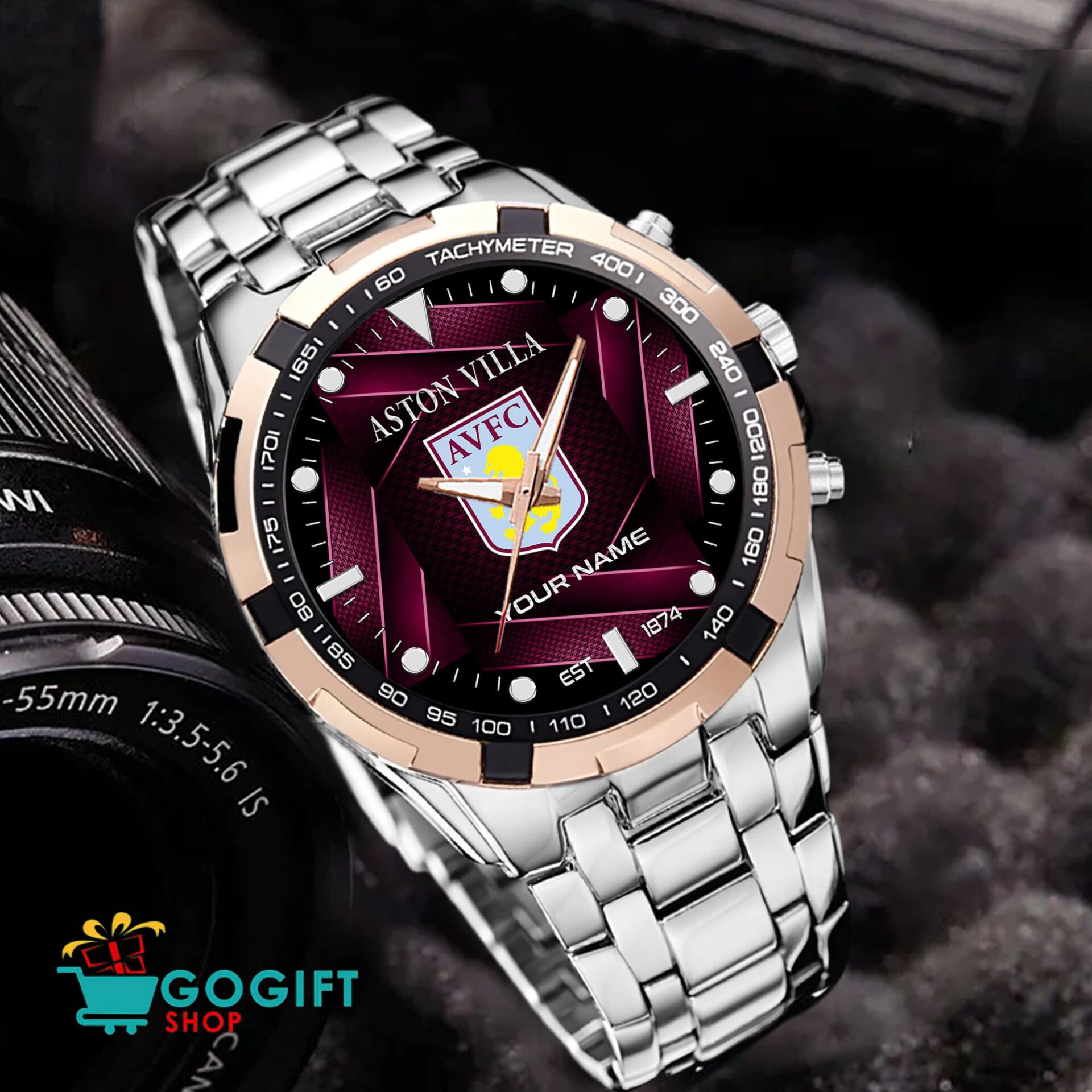 Aston Villa FC – Aurora Watch Special Edition with Custom Name Aston Villa FC – Aurora Watch Special Edition with Custom Name