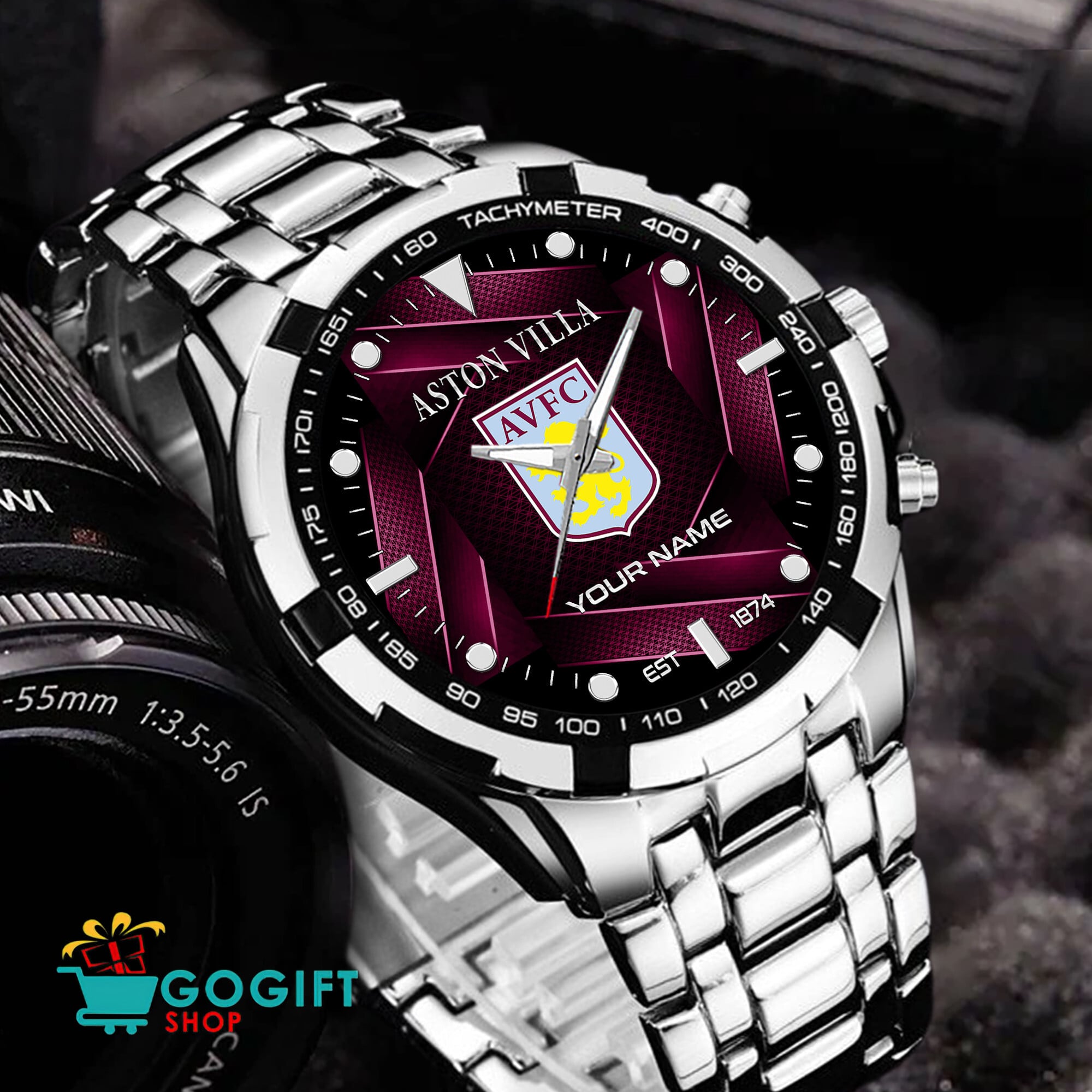 Aston Villa FC – Aurora Watch Special Edition with Custom Name Aston Villa FC – Aurora Watch Special Edition with Custom Name