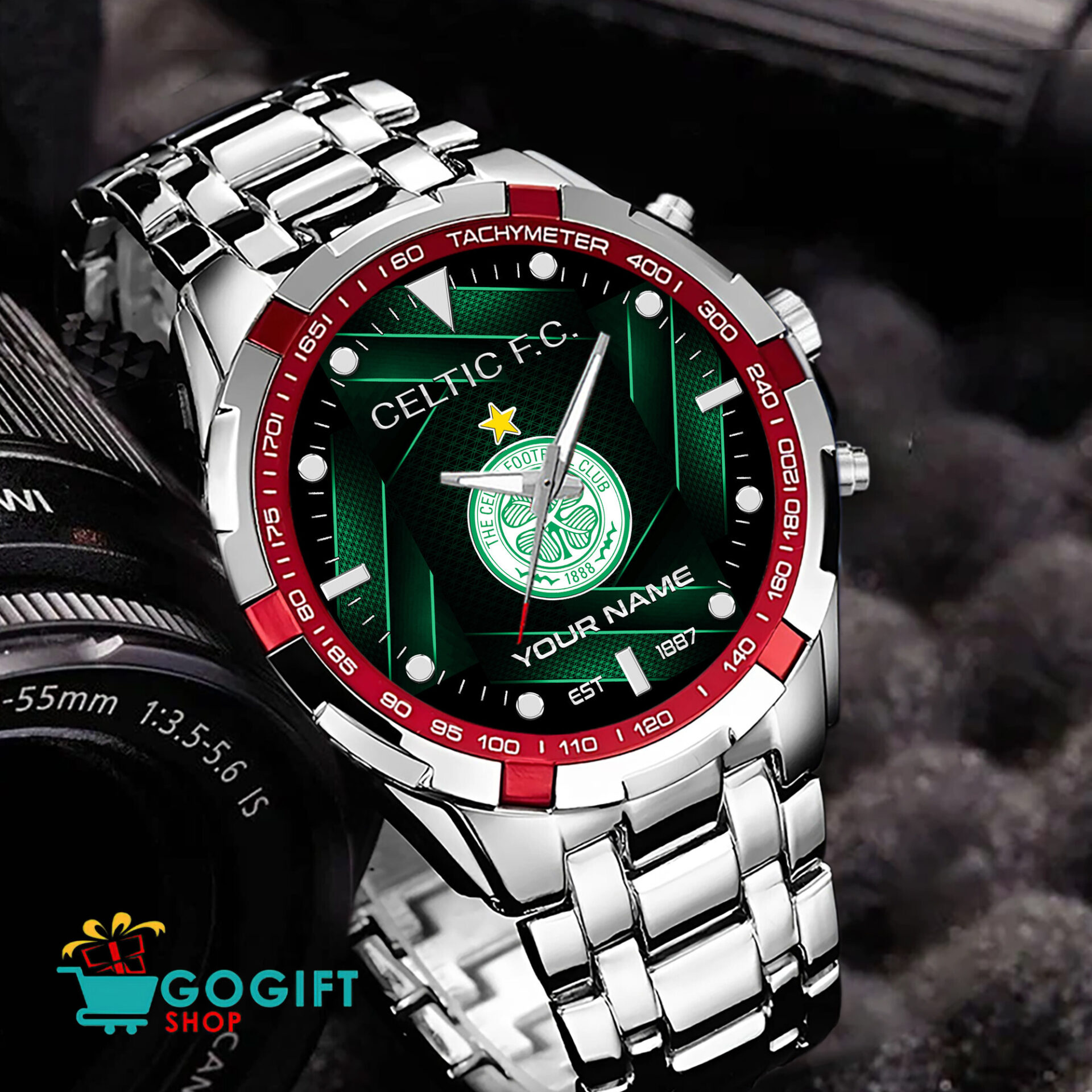 Celtic FC – Aurora Watch Special Edition with Custom Name Celtic FC – Aurora Watch Special Edition with Custom Name