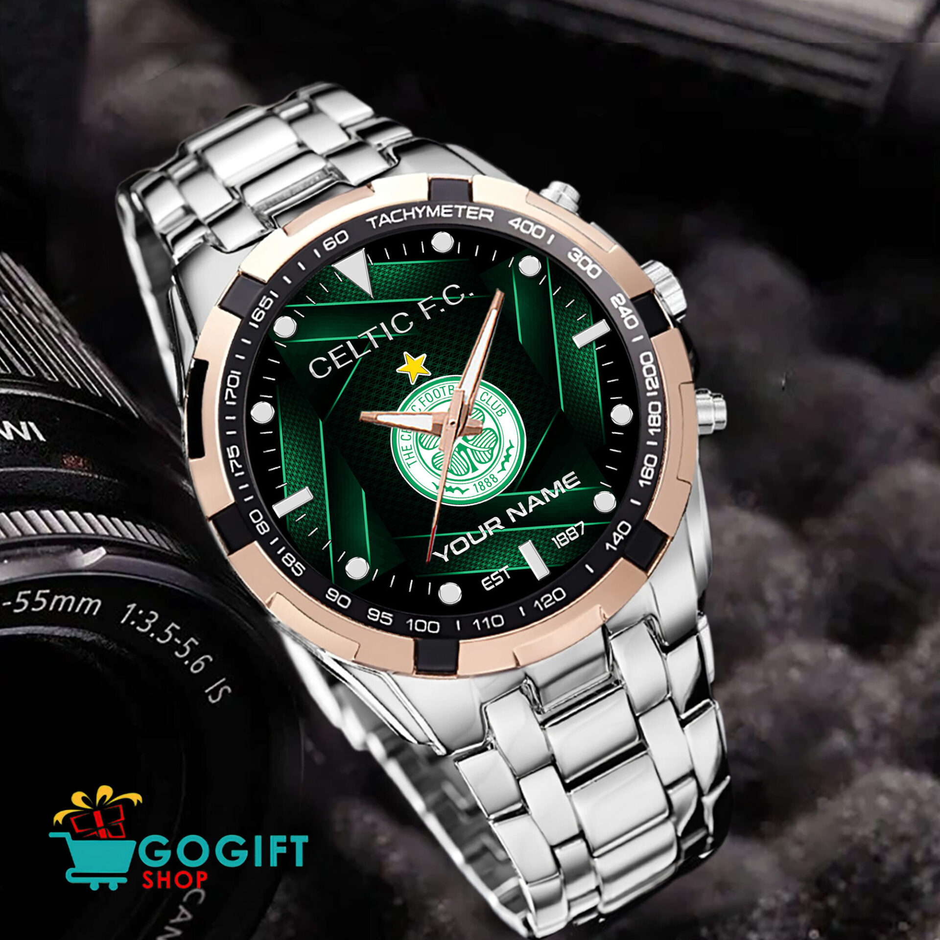 Celtic FC – Aurora Watch Special Edition with Custom Name Celtic FC – Aurora Watch Special Edition with Custom Name