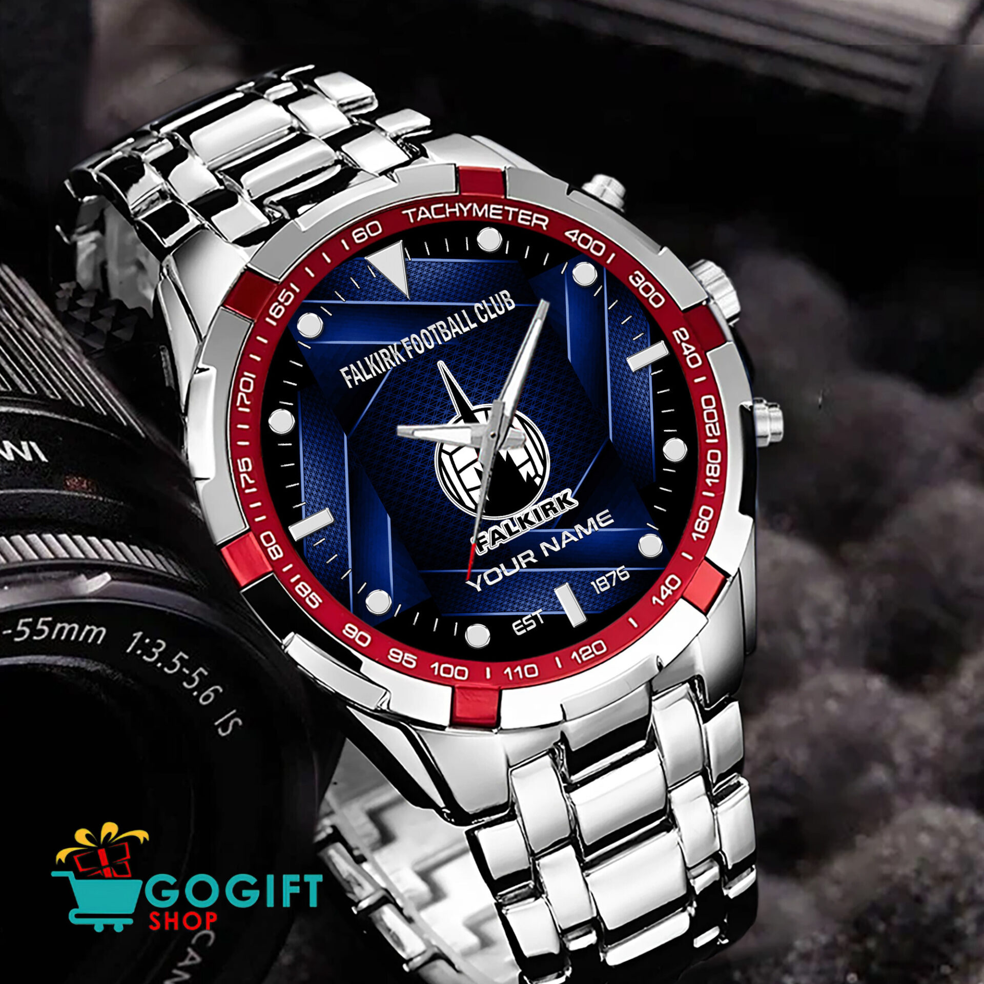 Falkirk FC – Aurora Watch Special Edition with Custom Name Falkirk FC – Aurora Watch Special Edition with Custom Name