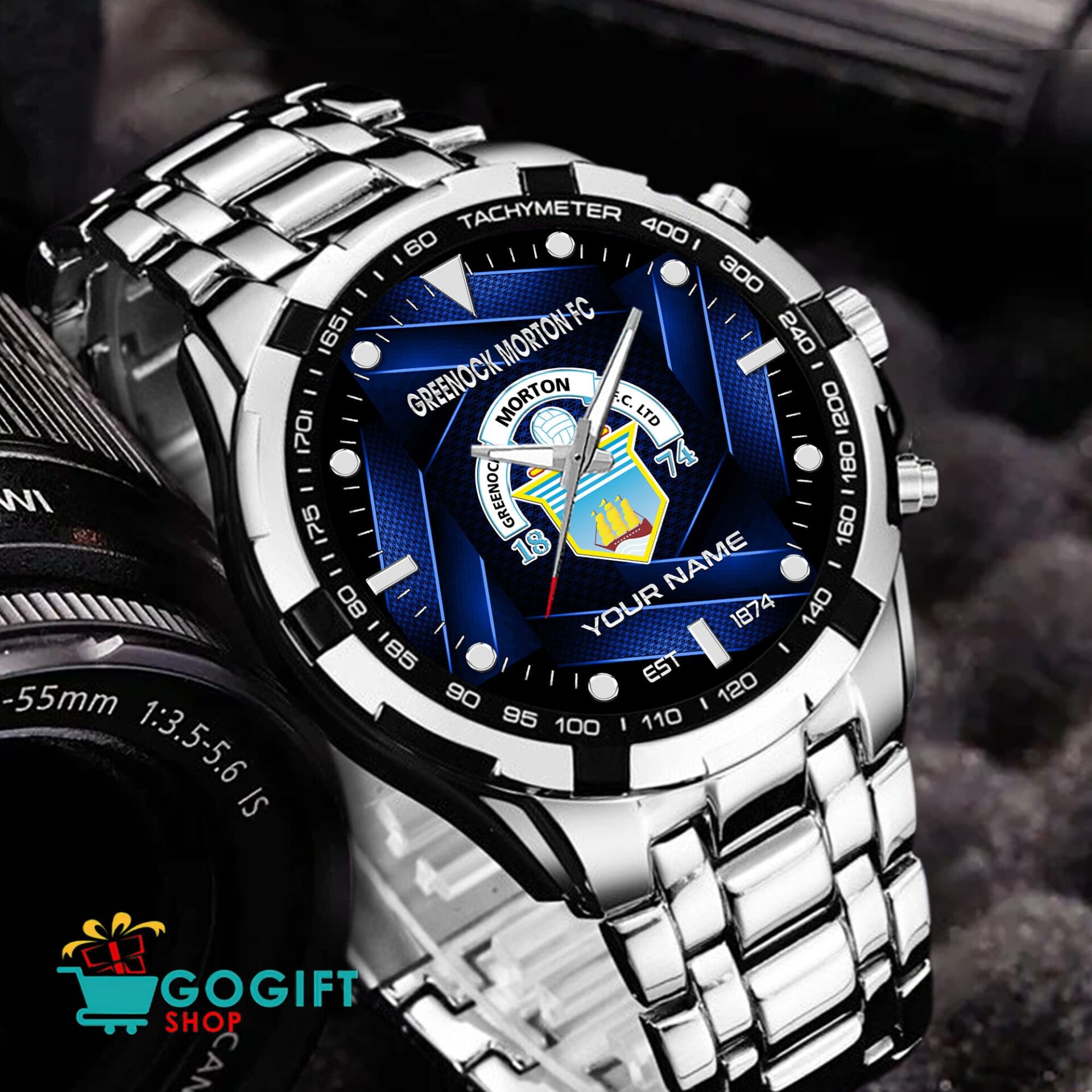 Greenock Morton FC – Aurora Watch Special Edition with Custom Name Greenock Morton FC – Aurora Watch Special Edition with Custom Name