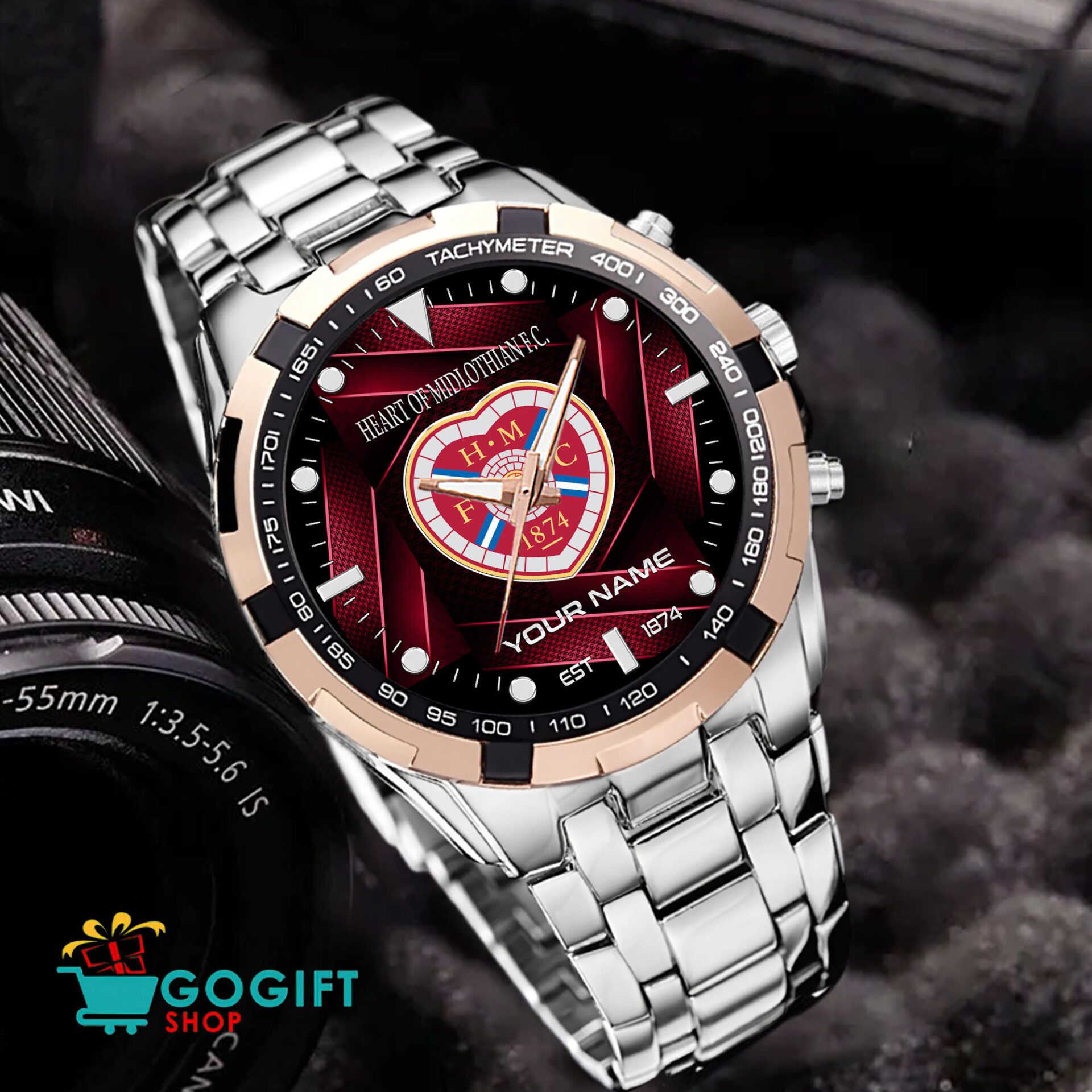 Heart of Midlothian FC – Aurora Watch Special Edition with Custom Name Heart of Midlothian FC – Aurora Watch Special Edition with Custom Name