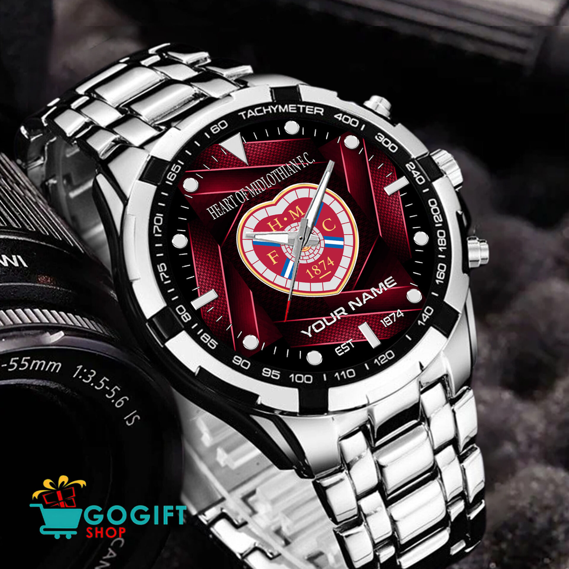 Heart of Midlothian FC – Aurora Watch Special Edition with Custom Name Heart of Midlothian FC – Aurora Watch Special Edition with Custom Name