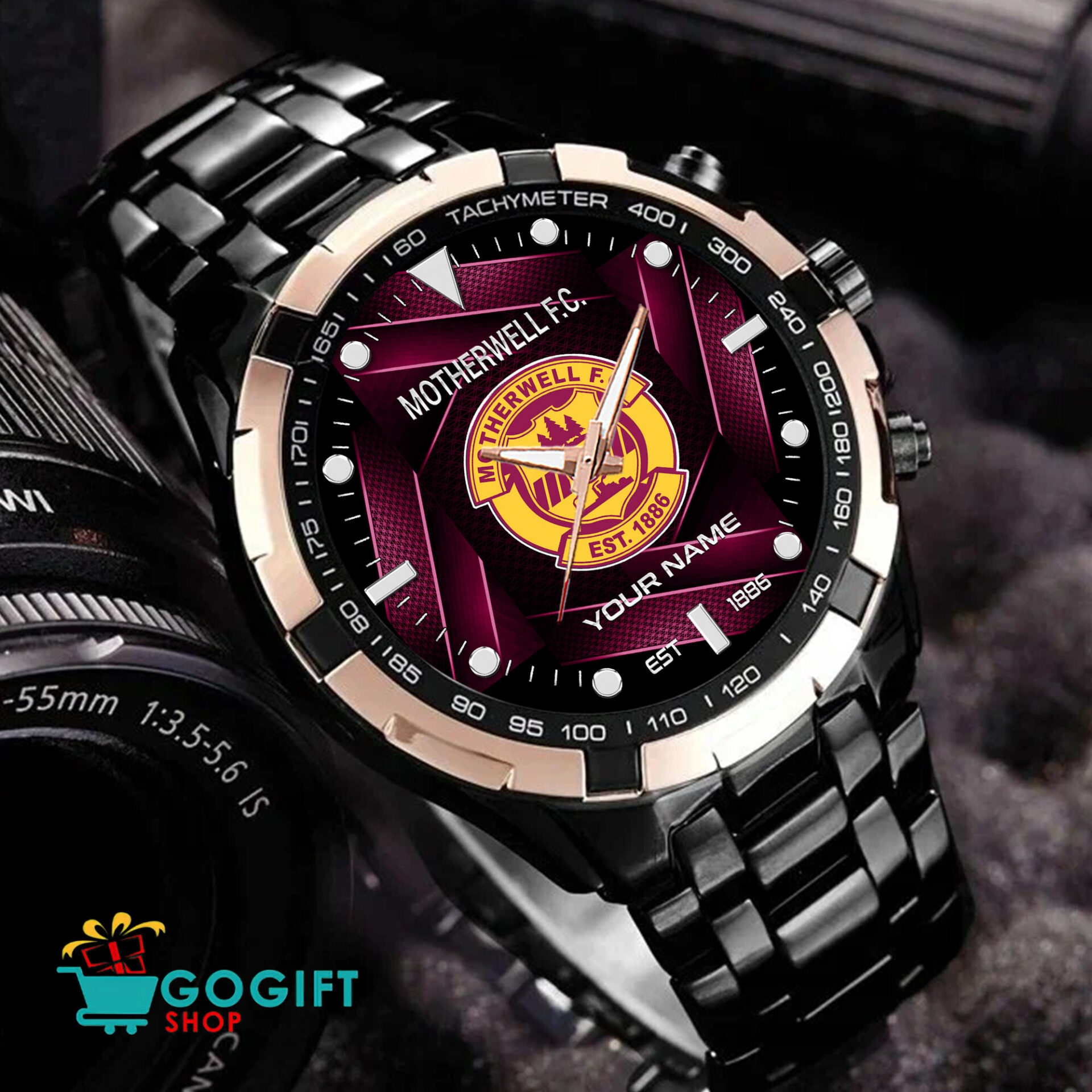 Motherwell FC – Aurora Watch Special Edition with Custom Name Motherwell FC – Aurora Watch Special Edition with Custom Name
