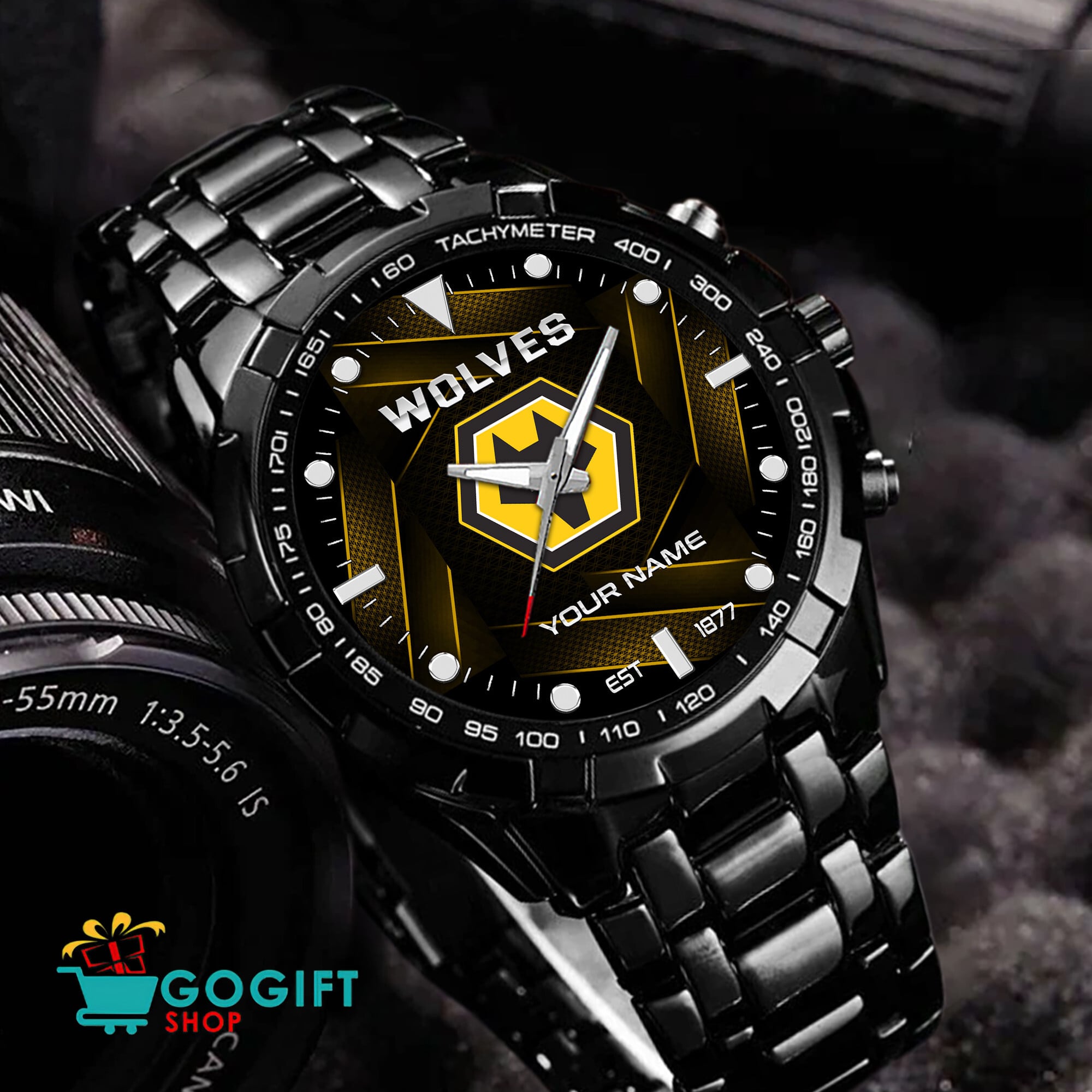 Wolverhampton Wanderers FC – Aurora Watch Special Edition with Custom Name Wolverhampton Wanderers FC – Aurora Watch Special Edition with Custom Name