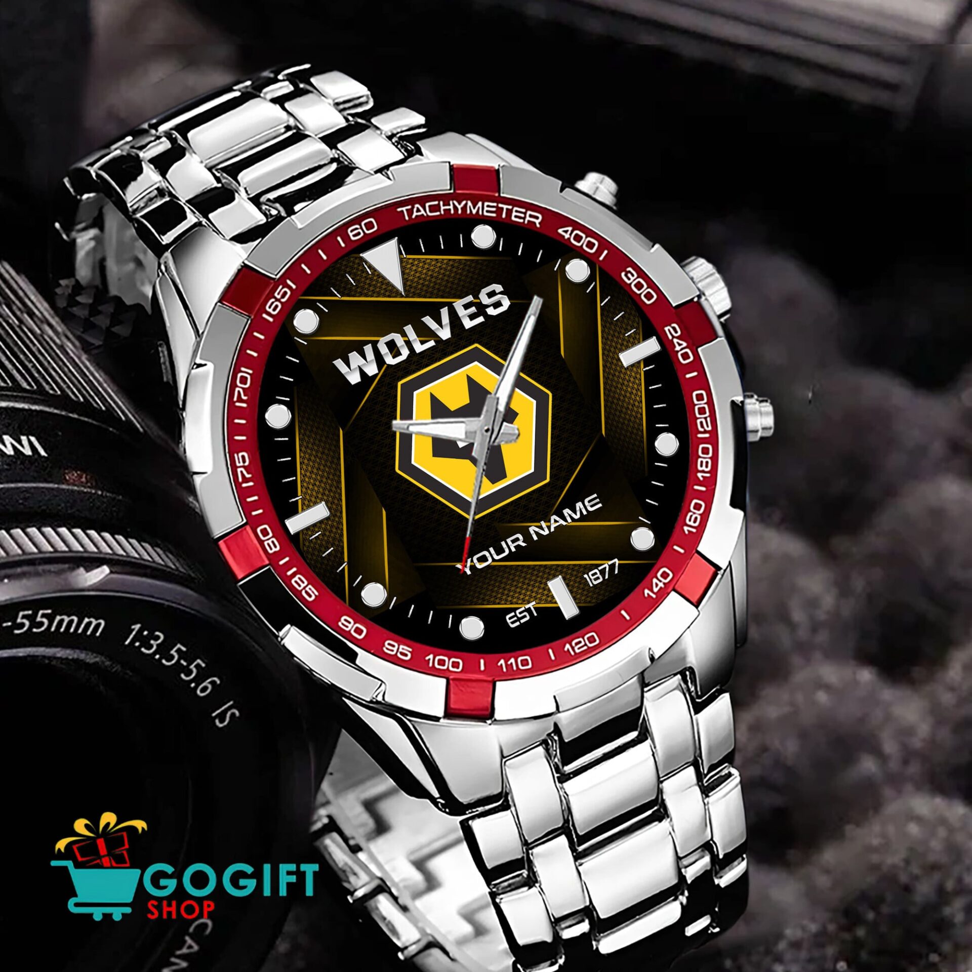 Wolverhampton Wanderers FC – Aurora Watch Special Edition with Custom Name Wolverhampton Wanderers FC – Aurora Watch Special Edition with Custom Name