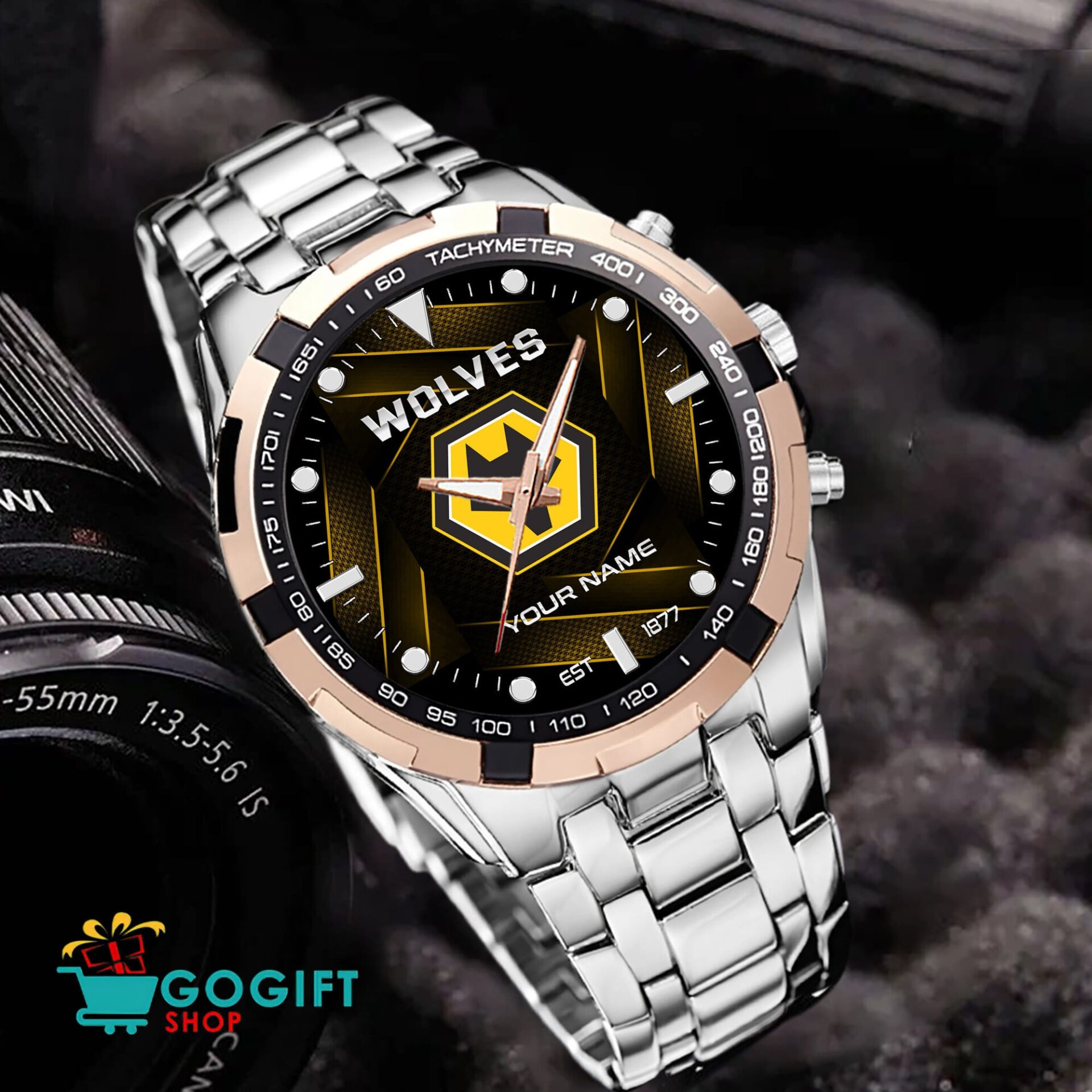 Wolverhampton Wanderers FC – Aurora Watch Special Edition with Custom Name Wolverhampton Wanderers FC – Aurora Watch Special Edition with Custom Name
